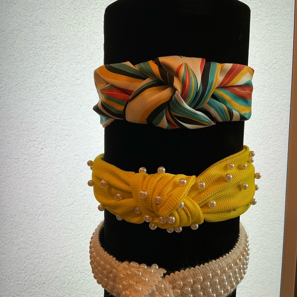 Colorful Knotted Headbands Set